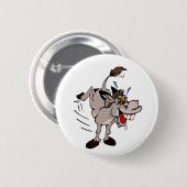 Donkey Ronde Button 5,7 Cm (Voorkant /achterkant)