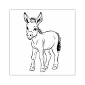 Donkey Rubberstempel (Afrduk)