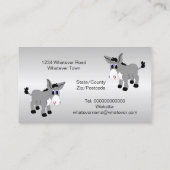 Donkey Sanctuary Visitekaartje (Achterkant)