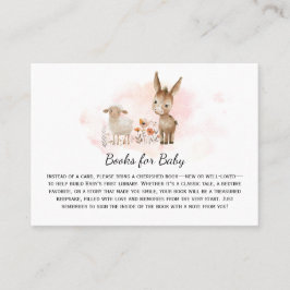 Donkey Sheep Genderneutrale boeken voor Baby | Plaatskaartje