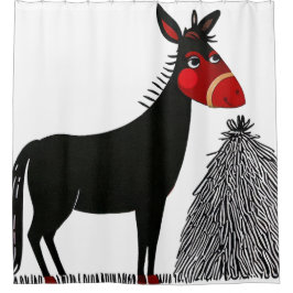 Donkey Shower Curtain Douchegordijn