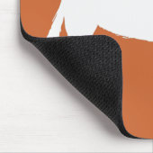 Donkey Silhouette Mousepad Muismat (Hoek)