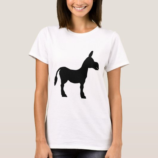 Donkey Silhouette T-shirt (Voorkant)