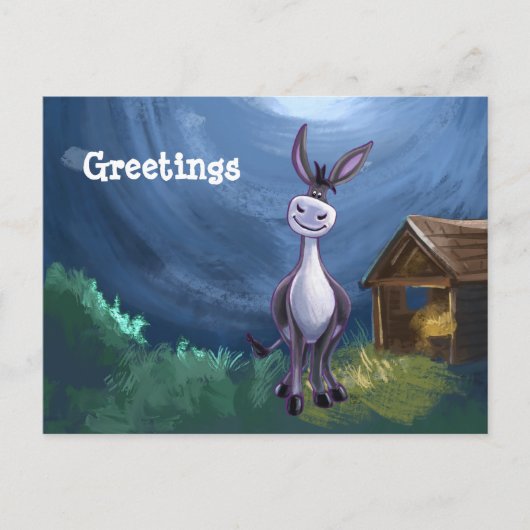 Donkey Stationery Briefkaart (Voorkant)