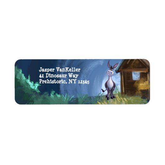 Donkey Stationery Etiket (Voorkant)