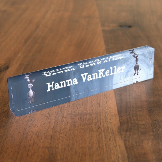 Donkey Stationery Naambordje (Zijkant)