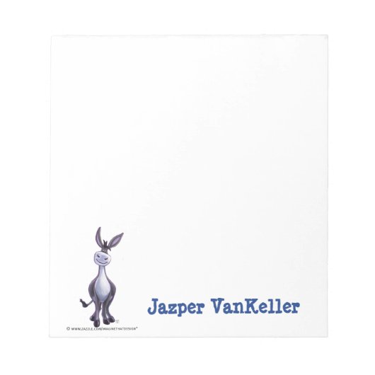 Donkey Stationery Notitieblok (Voorkant)