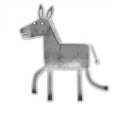 Donkey Sticker (Voorkant)