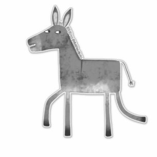 Donkey Sticker