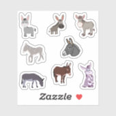 Donkey Stickers (Vel)