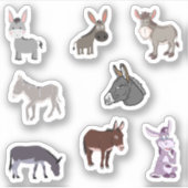 Donkey Stickers (Voorkant)