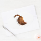 Donkey tail mini sticker sheet for party bag (Envelop)