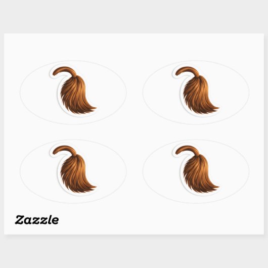 Donkey tail mini sticker sheet for party bag (Vel)