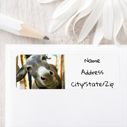 ***DONKEY** TERUGDRANKLABEL ETIKET (Insitu)