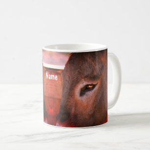 Donkey Thoughts Animal Gepersonaliseerd Koffiemok