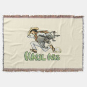 Donkey Throw Blanket Deken (Voorkant)