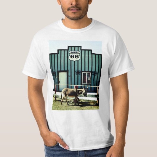 Donkey Town Oatman Arizona T-shirt (Voorkant)