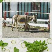 Donkey Town Oatman Arizona Theedoek (Gevouwen)