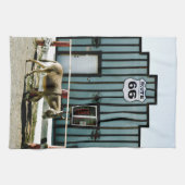 Donkey Town Oatman Arizona Theedoek (Horizontaal)