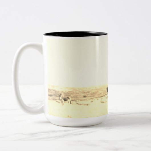 Donkey Tweekleurige Koffiemok (Links)