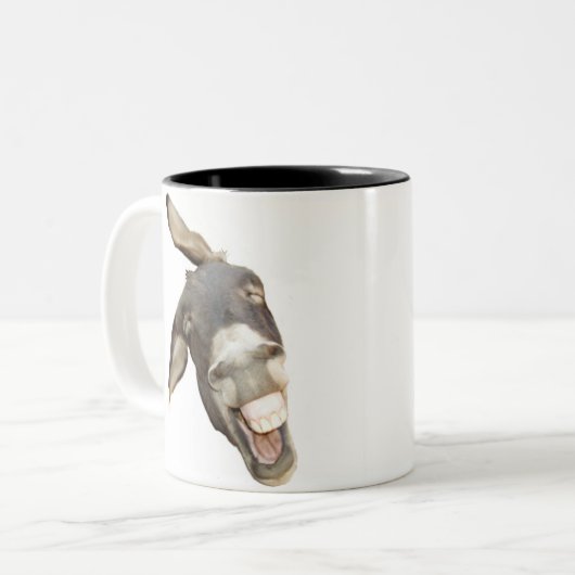 DONKEY! TWEEKLEURIGE KOFFIEMOK (Voorkant links)