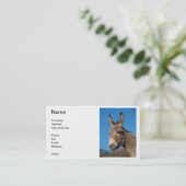 Donkey Visitekaartje (Staand voorkant)