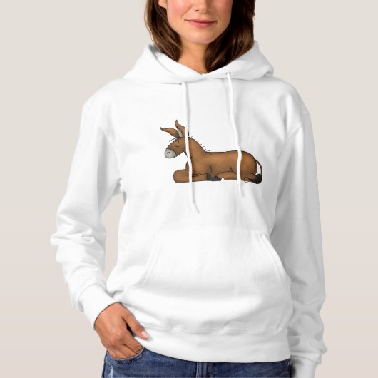 Donkey Womens Hoodie (Voorkant)