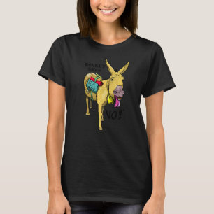 Donkey zegt: "Geen studentensnop" T-shirt