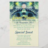 DonkEyez Fractal Art Custom Event Flyer (Voorkant)