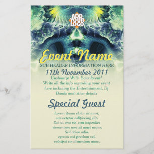 DonkEyez Fractal Art Custom Event Flyer