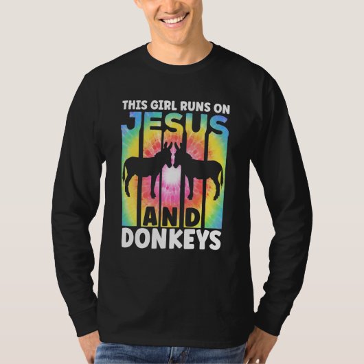 Donkeys Apparel for Donkey Lover Accessories for G T-shirt (Voorkant)