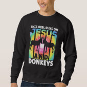 Donkeys Apparel for Donkey Lover Accessories for G Trui (Voorkant)