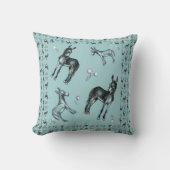 Donkeys en Dandelions Kussen (Voorkant)