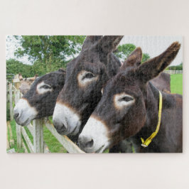Donkeys Jigsaw Puzzle Legpuzzel