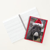"Donkeys maken geweldige Santas!" Notitieboek (Binnen)