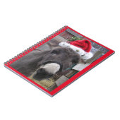 "Donkeys maken geweldige Santas" Notitieboek (Linkerzijde)