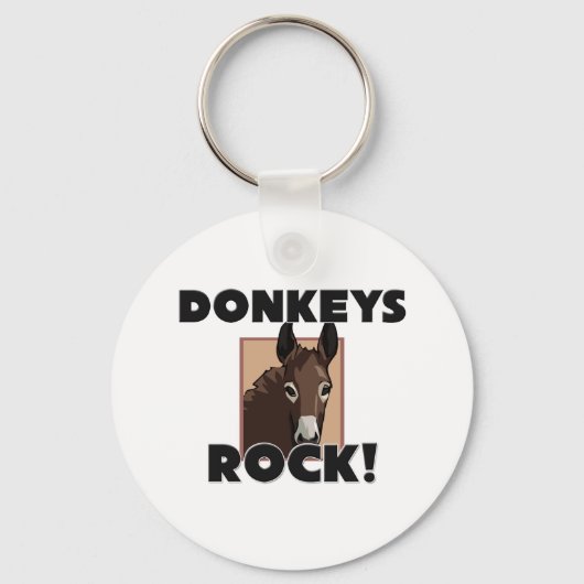 Donkeys Rock Sleutelhanger (Voorkant)