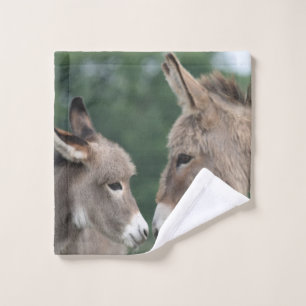 Donkeys Washandje