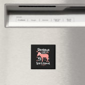 Donkeys zijn mijn levende dieren magneet (Insitu (Vaatwasser))
