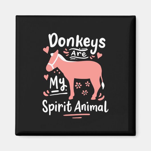 Donkeys zijn mijn levende dieren magneet (Voorkant)