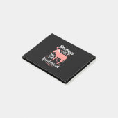 Donkeys zijn mijn levende dieren post-it® notes (Schuin)