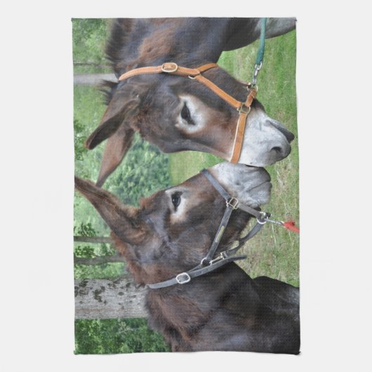 Donkeyvrienden Theedoek (Verticaal)