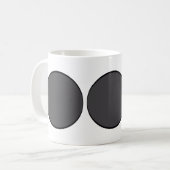 DonkGrey Dot Koffiemok (Voorkant links)