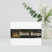 donkkroon briefkaart (Staand voorkant)