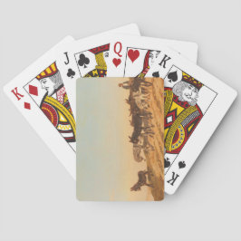 Donkoenen in het zuiden van Frankrijk (door Eugène Pokerkaarten