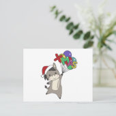 Donkossen Winterdieren Briefkaart (Staand voorkant)