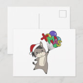 Donkossen Winterdieren Briefkaart (Voorkant / Achterkant)