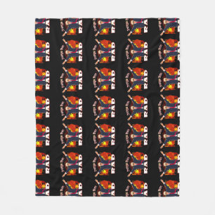 Donlad Trump Funny Oranje Man Rad Trump Fleece Deken