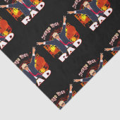 Donlad Trump Funny Oranje Man Rad Trump Tissuepapier (Detail)