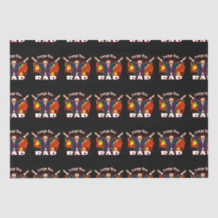 Donlad Trump Funny Oranje Man Rad Trump Tissuepapier